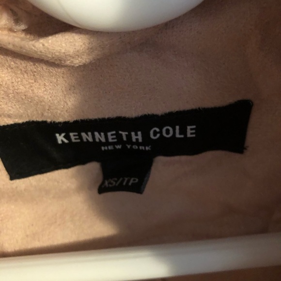 KENNETH COLE Faux Fur Shearling Coat - Picture 7 of 9
